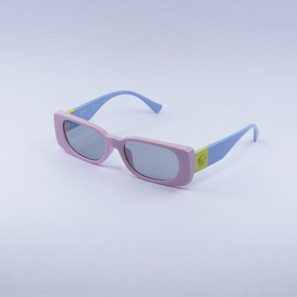 Versace Kids VK4003U 5440CV Sunglasses Pink Rectangle Frame, Grey Lenses - Picture 7 of 9